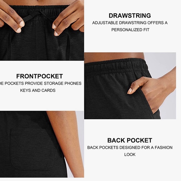 G Gradual Women's Bermuda Shorts Shorts 7" Shorts for Women Walking Athletic - Picture 5 of 6
